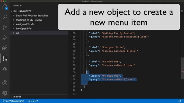 Source Control Tip 15: GitHub PR queries in VS Code смотреть онлайн
