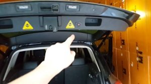 Автоматическое открывание багажника tiguan