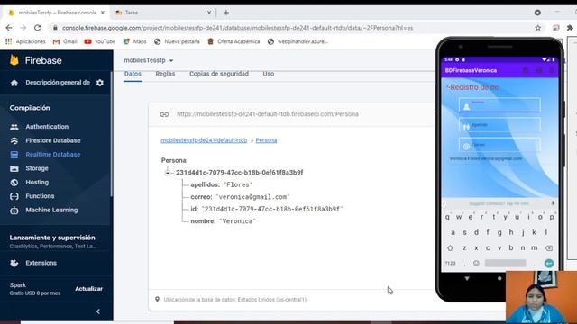 Actividad 3 2 Práctica aplicación móvil y BD Firebase смотреть онлайн
