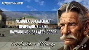 Альберт Швейцер, Душевные цитаты которые стоит послушать каждому! Мудрые мысли