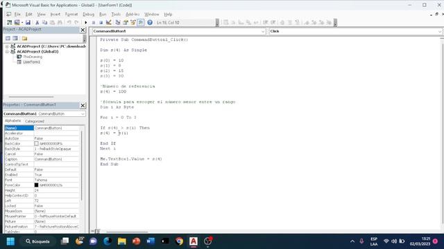 Máximos y mínimos en VBA de AutoCAD. смотреть онлайн
