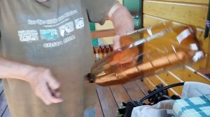 Отпугиватель птиц из пластиковой бутылки