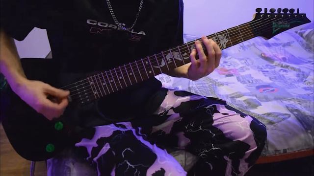 LIL PEEP - The Brightside (GUITAR COVER) @paranoidsmoke
