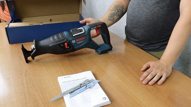 GSA 185 LI Bosch reciprocating saw #bosch #cordless #brushless смотреть онлайн