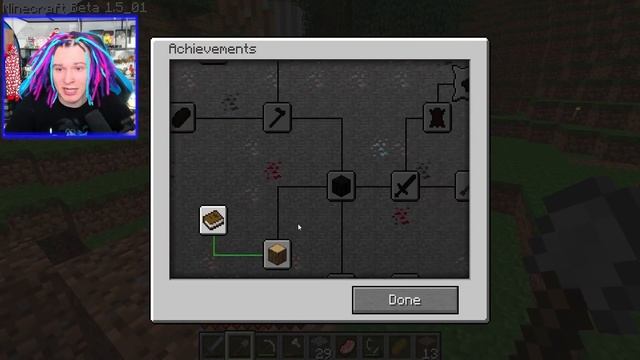 МАЙНКРАФТ НО ВЕРСИЯ МАЙНКРАФТА МЕНЯЕТСЯ АЧИВКОЙ ПЛЕЙЕРА!