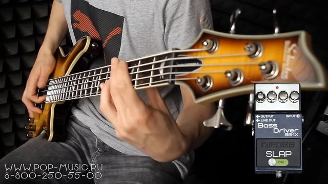Басовый эффект BOSS BB-1X (с бас-гитарой SCHECTER OMEN EXTREME-5 ) смотреть онлайн