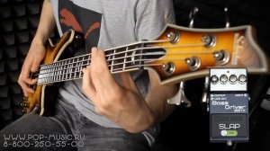 Басовый эффект BOSS BB-1X (с бас-гитарой SCHECTER OMEN EXTREME-5 )