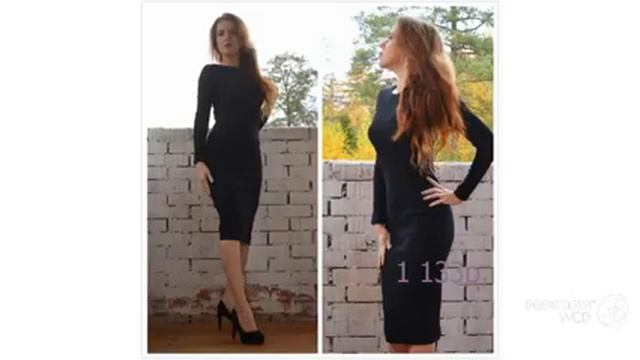 Уточненное черное платье для избирательных - Покупки Одежды с AliExpress смотреть онлайн