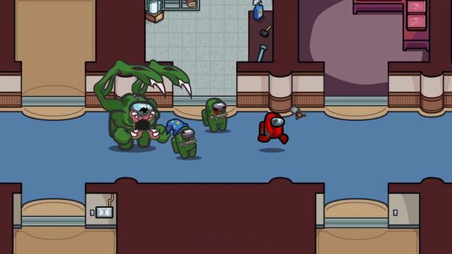 Among Us Zombie Ep 43 PINK vs RED - Animation смотреть онлайн