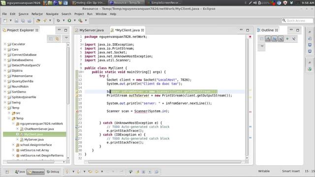 Ví dụ lập trình mạng trong Java смотреть онлайн