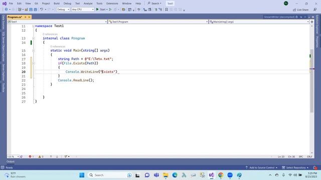 C# FileHandling : 68 File Class in Telugu смотреть онлайн