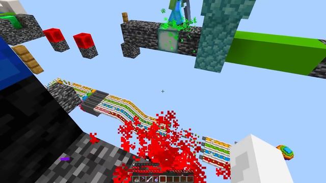 NOOB Vs PRO Lucky Block COURSE D'Escalier Sur Minecraft !