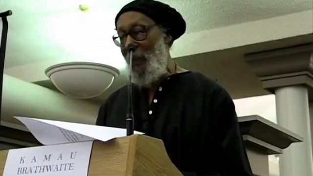 Kamau Brathwaite "Calypso" at UVA, April 2008 смотреть онлайн
