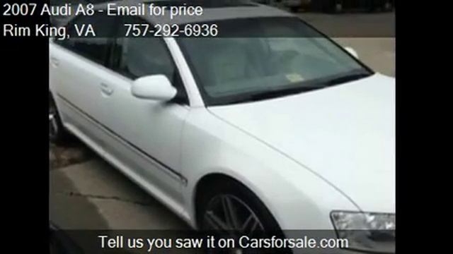 2007 Audi A8 L - for sale in Portsmith, VA 23703 смотреть онлайн