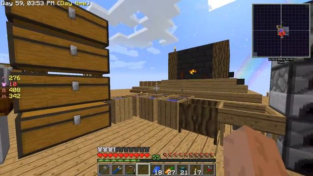 Minecraft Sky Factory | Серия №20 Вторичная автоматизация рудного гравия смотреть онлайн