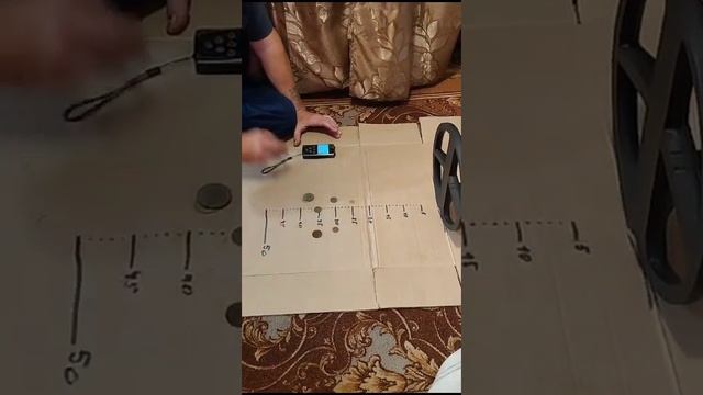 Тест по воздуху металлоискателей АКА Кондор 3М, XP ORX, Minelab VANQUISH 340. смотреть онлайн