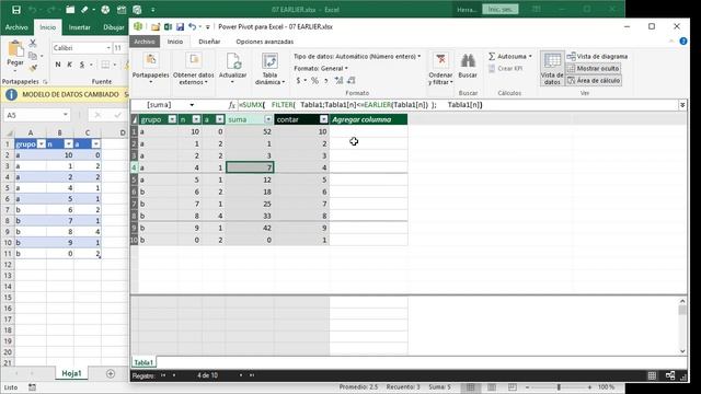 07 Power Pivot Excel: Función EARLIER смотреть онлайн