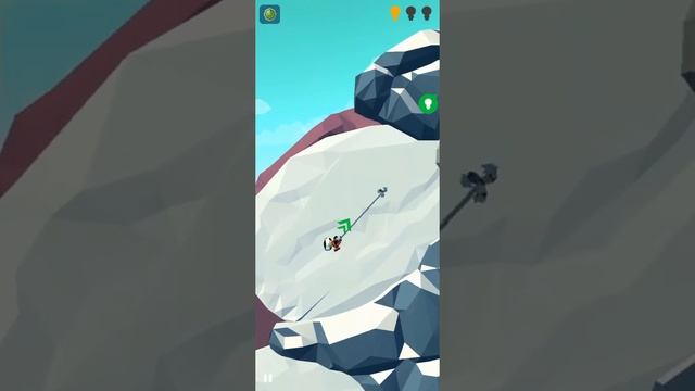 1. CLIMBING SNOW MOUNTAIN - Hang Line: Mountain Climber Gameplay Walkthrough (Android, iOS) смотреть онлайн