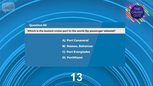 The Cruise Quiz (Game # 1) - How Much Do You Know About Cruising? смотреть онлайн
