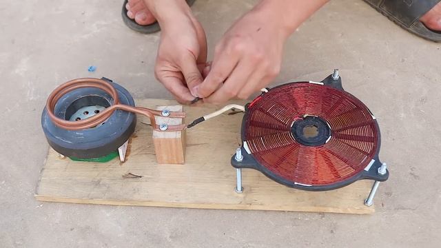 I Make High Power Electric Stove From A Magnet And Motor / Alternative In The Gas Crisis