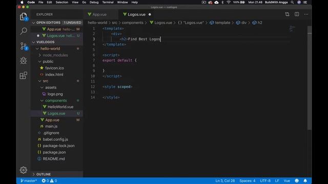 Membuat Komponen Website Vue JS Part 1 смотреть онлайн