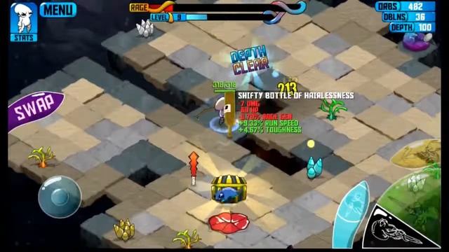 Quadropus Rampage for Android Hands-On and Commentary смотреть онлайн