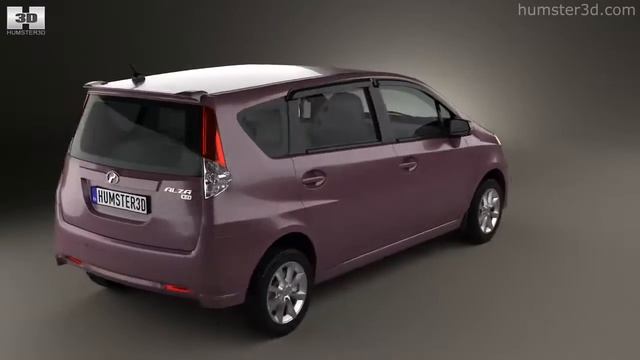 Perodua Alza 2009 by 3D model store Humster3D.com смотреть онлайн