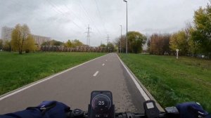 ПРОДОЛЖАЕМ КАТАТЬСЯ на MINAKO M1! Парк 850-летия Москвы! РАЗРЯДИЛА аккумулятор!