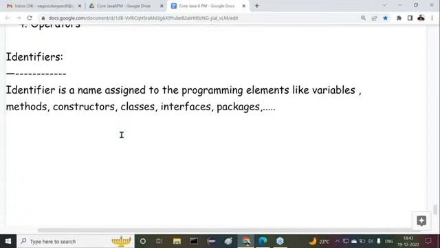 FULL STACK JAVA tutorials by Mr. Nagoor Babu Sir смотреть онлайн