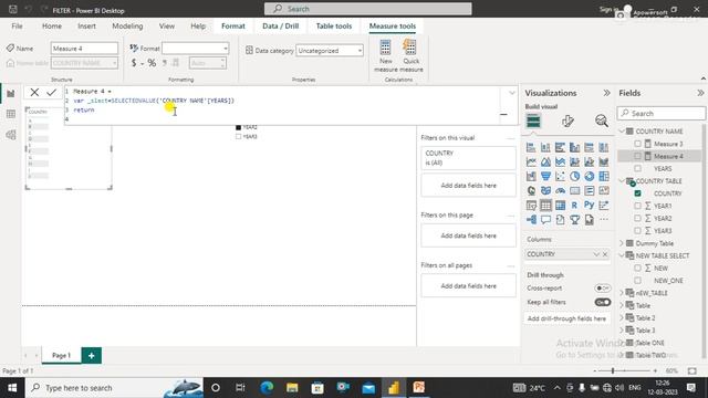 SELECTEDVALUE function in power bi DAX | Switch in DAX | dynamic selection with slicer in power bi смотреть онлайн