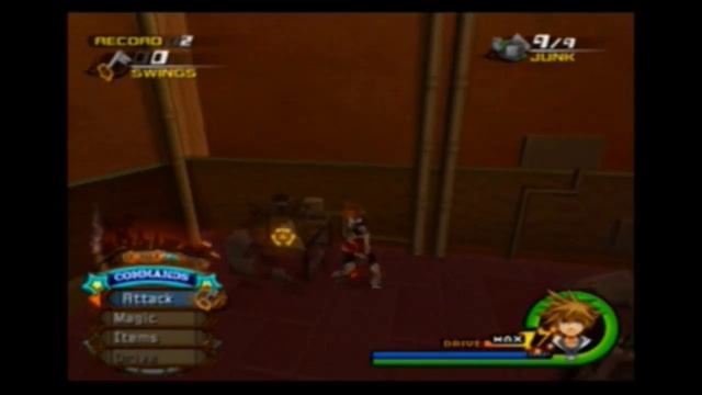 Kingdom Hearts 2 Junk Sweep in One Swing! смотреть онлайн