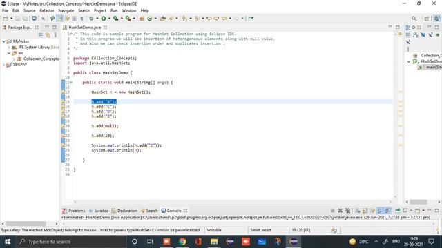 HashSet Example | Java Collection Concept | Core JAVA Basic Concepts смотреть онлайн