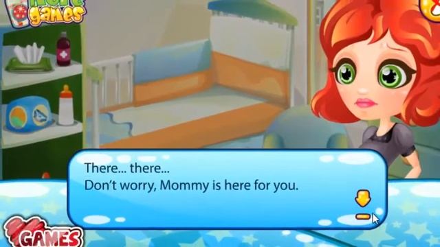 Мама-доктор - игра для девочек смотреть онлайн