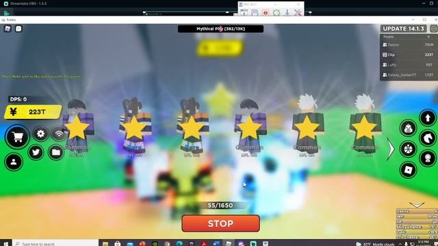 How To Afk Max Open Over Night On Anime Fighters Roblox! смотреть онлайн