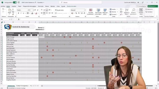 Crea un Control de Asistencia ? dinámico con Excel смотреть онлайн