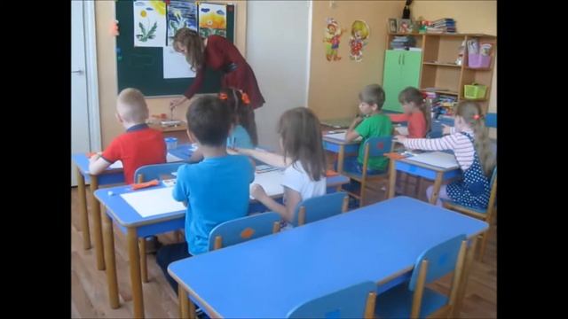 Нетрадиционное рисование "Волшебные цветы" смотреть онлайн