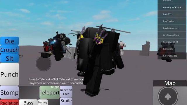 Playin as titan tv man supreme titans Roblox смотреть онлайн