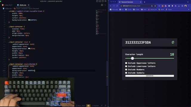 ASMR Programming: Password Generator | No Talking | HTML CSS JS смотреть онлайн