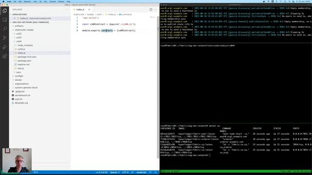 Hyperledger Fabric Attribute based access control (ABAC) with Node.js смотреть онлайн