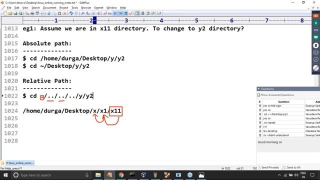 Session 12 Absolute Path vs Relative Path смотреть онлайн