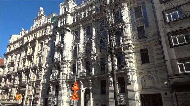 Латвия. Что за Арт Нуво? Рига. Дома Югендстиль. Часть 20 смотреть онлайн