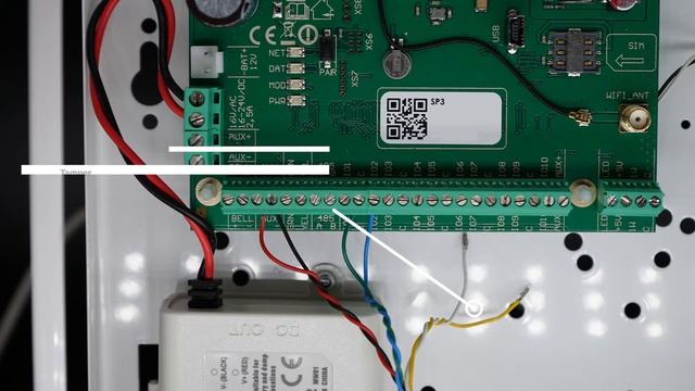 Quick Installation Guide. Wiring Instructions For SP3 With Default Settings