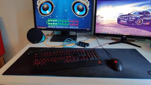 Logitech g560 RGB Gaming Speaker Bass test?? смотреть онлайн