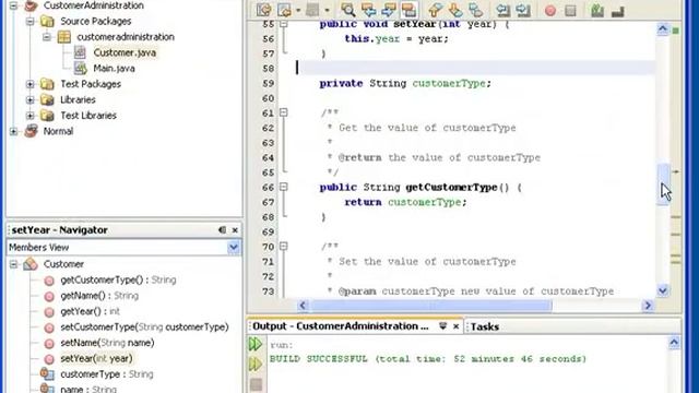 Introduction 3: Netbeans Java Model Class.mov смотреть онлайн
