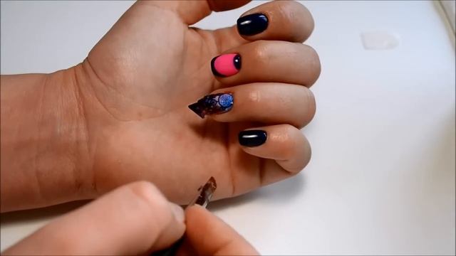 Дизайн ногтей! Нанесение слайдер дизайна! смотреть онлайн