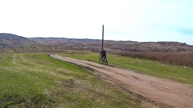 Горный велосипед. Открыли сезон. Покатушки. MountainBike. Giant Trance.