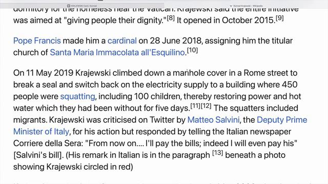 Cardinal Profiles Konrad Krajewski The Next Pope Series #8 смотреть онлайн