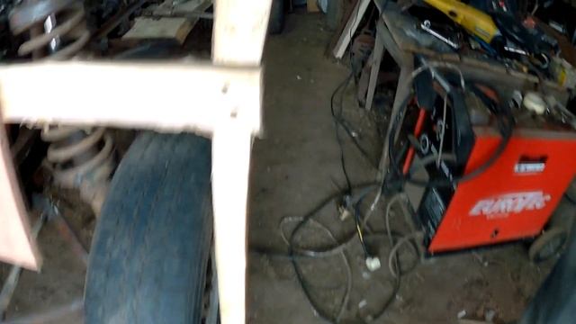 Самодельный ТРАКТОР БАГГИ! Передняя и задняя подвеска!Homemade BUGGY! Front and rear suspension! смотреть онлайн