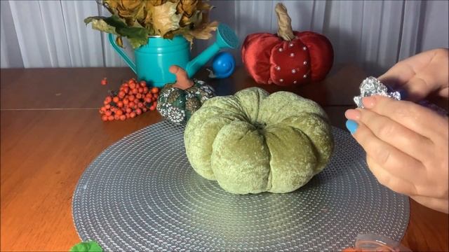 Интересные идеи текстильных тыкв. ТЫКВЕННЫЙ ДЕКОР смотреть онлайн