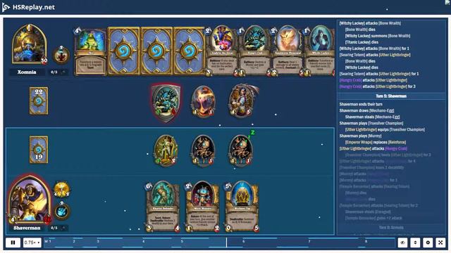 ProGaming - Hearthstone, Quest Paladin(4) vs Quest Shaman(4) by Xomnia and Shaverman, Ranked - St.. смотреть онлайн